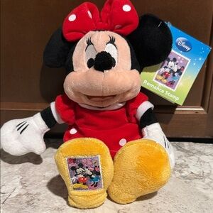 Disney Minnie Mouse Plush Toy - Red and Yellow